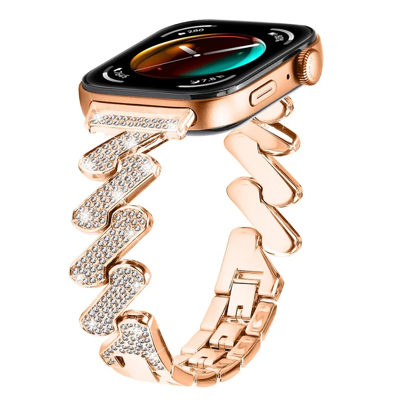 Sehr Reizvoll Huawei Watch Fit 3 Metall Und Strass Armband