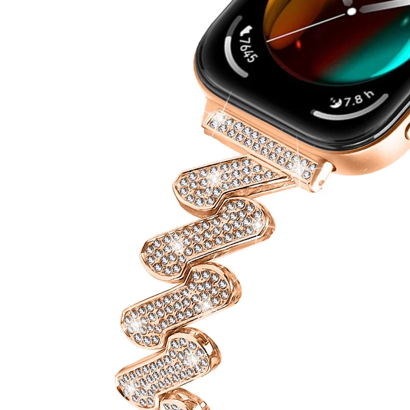 Sehr Reizvoll Huawei Watch Fit 3 Metall Und Strass Armband