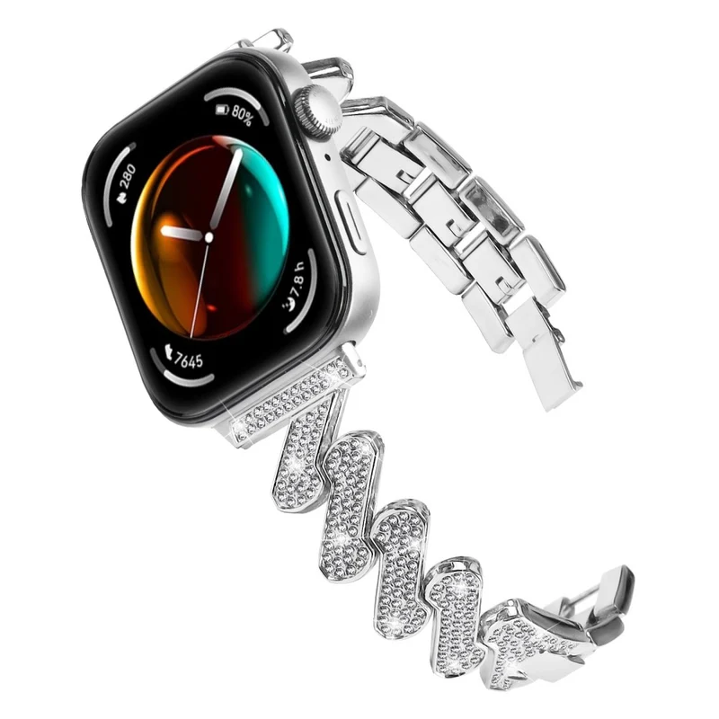 Sehr Reizvoll Huawei Watch Fit 3 Metall Und Strass Armband