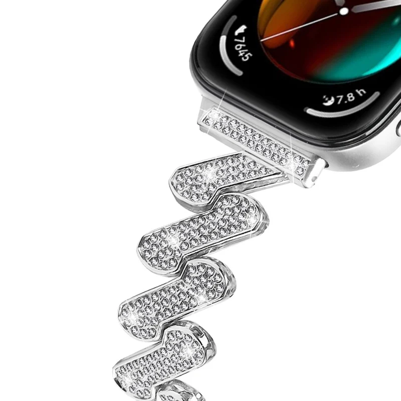 Sehr Reizvoll Huawei Watch Fit 3 Metall Und Strass Armband
