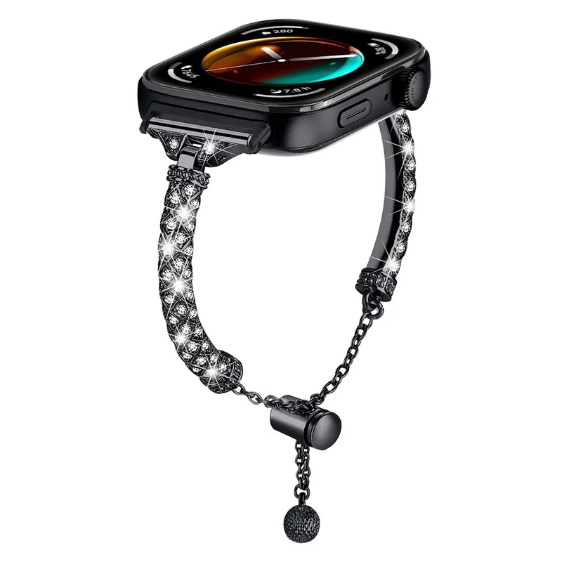 Sehr Elegant Huawei Watch Fit 3 Metall Und Strass Armband