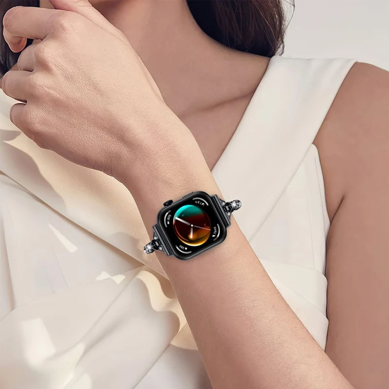 Sehr Elegant Huawei Watch Fit 3 Metall Und Strass Armband
