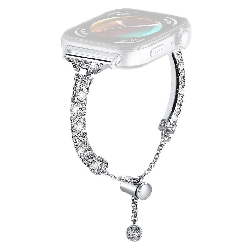 Sehr Elegant Huawei Watch Fit 3 Metall Und Strass Armband