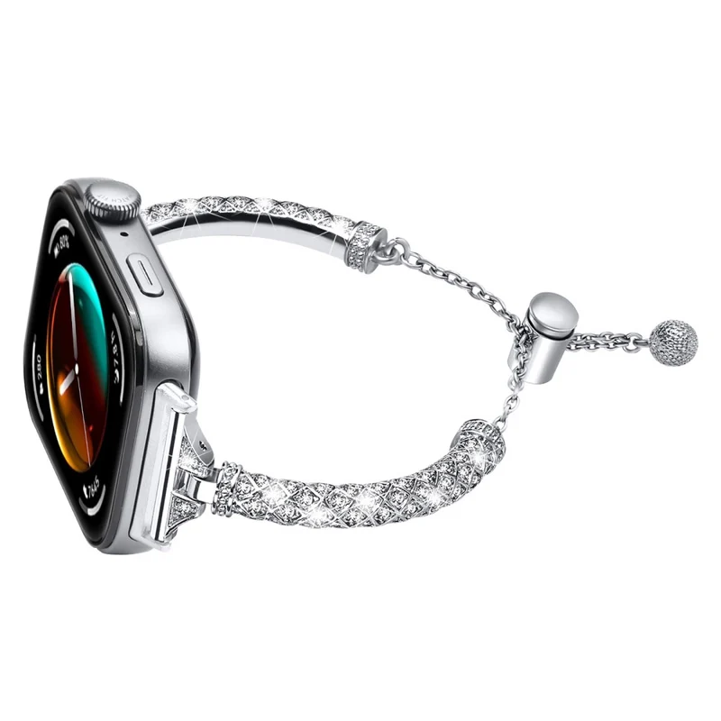 Sehr Elegant Huawei Watch Fit 3 Metall Und Strass Armband