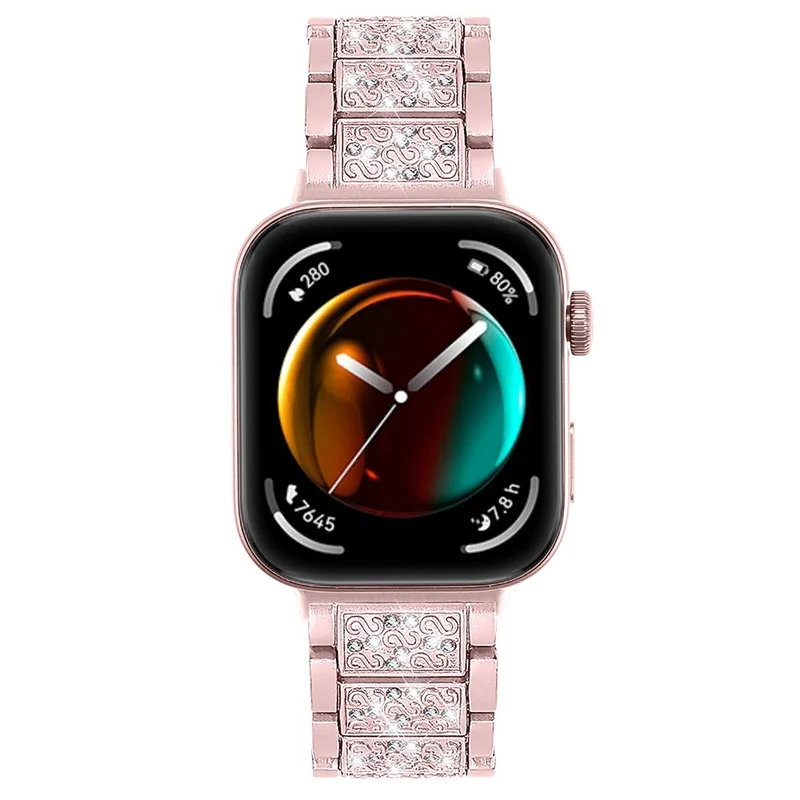 Absolut Gut Huawei Watch Fit 3 Metall Und Strass Armband