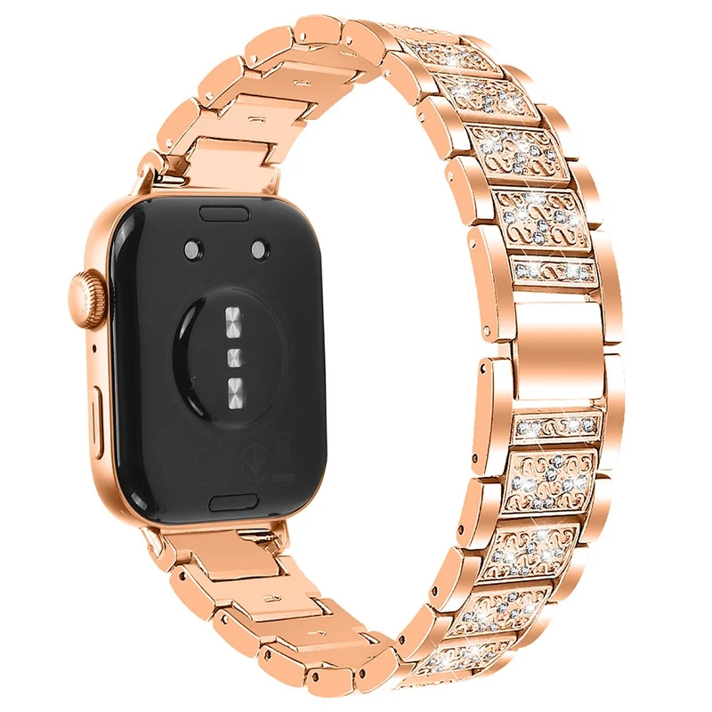 Absolut Gut Huawei Watch Fit 3 Metall Und Strass Armband