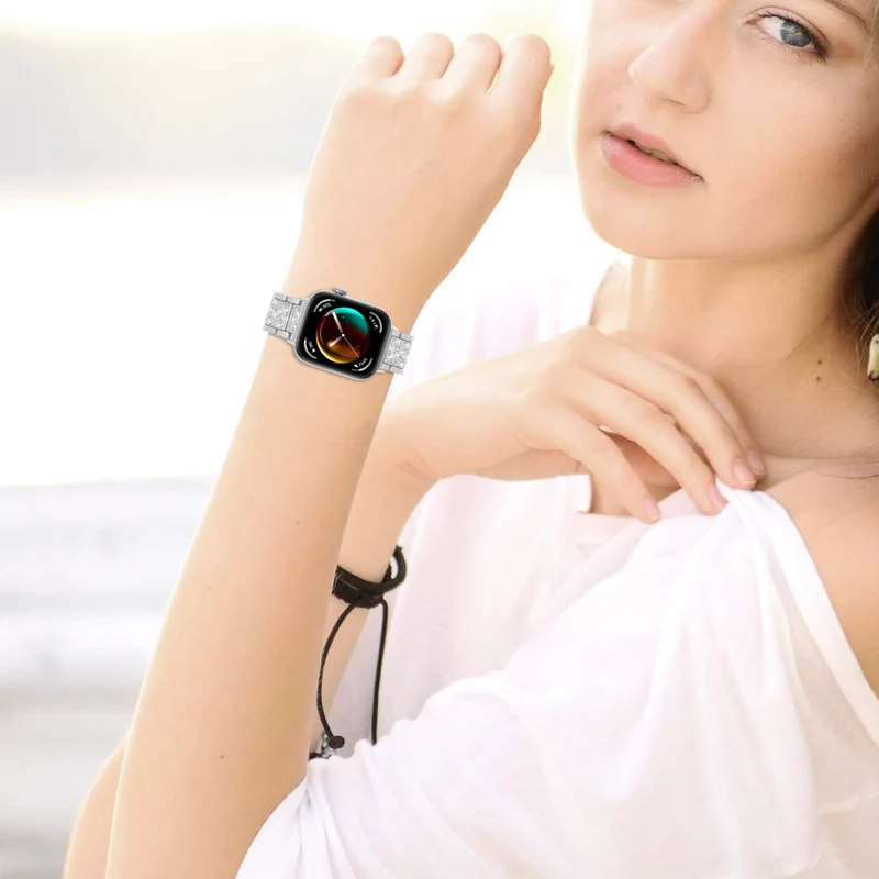 Absolut Gut Huawei Watch Fit 3 Metall Und Strass Armband
