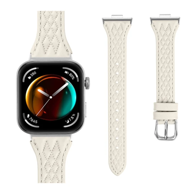 Sehr Reizvoll Huawei Watch Fit 3 Echtes Leder Armband