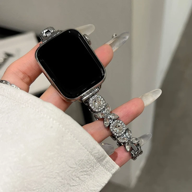 Süß Apple Smartwatch Metall Universell Armband