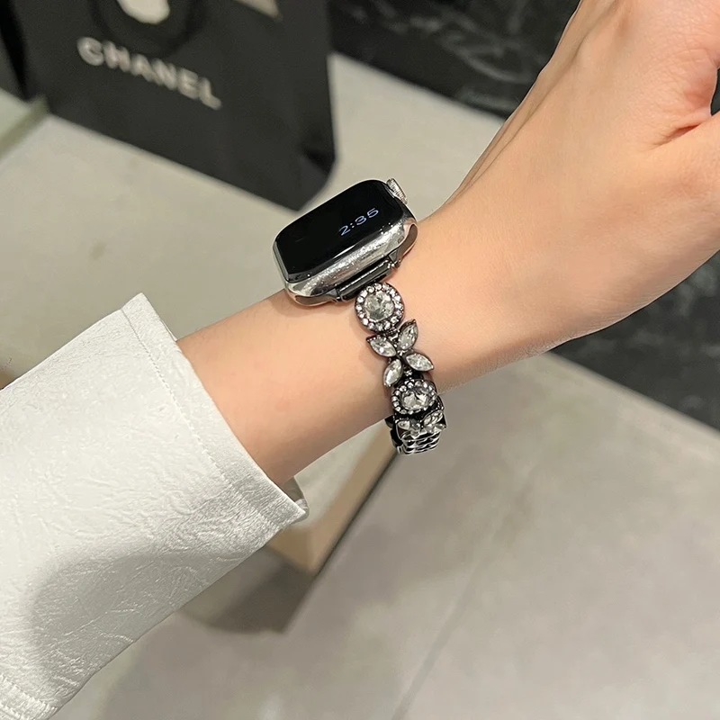 Süß Apple Smartwatch Metall Universell Armband