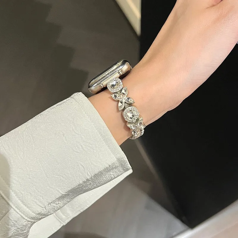 Süß Apple Smartwatch Metall Universell Armband