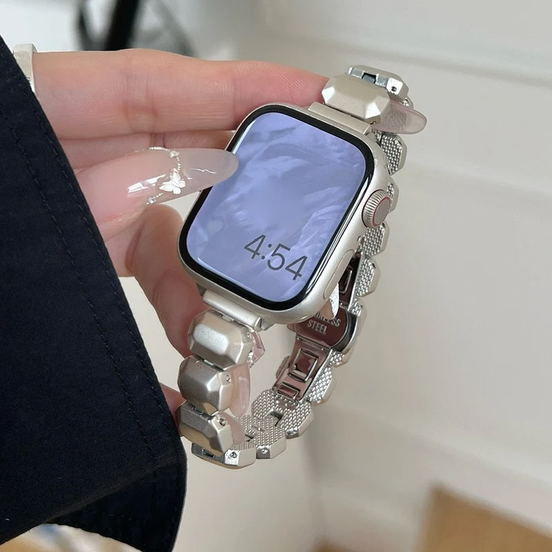 Unglaublich Sympathisch Apple Smartwatch Metall Universell Armband