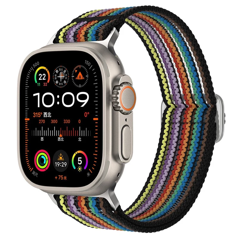 Elegant Apple Smartwatch Nylon Universell Armband