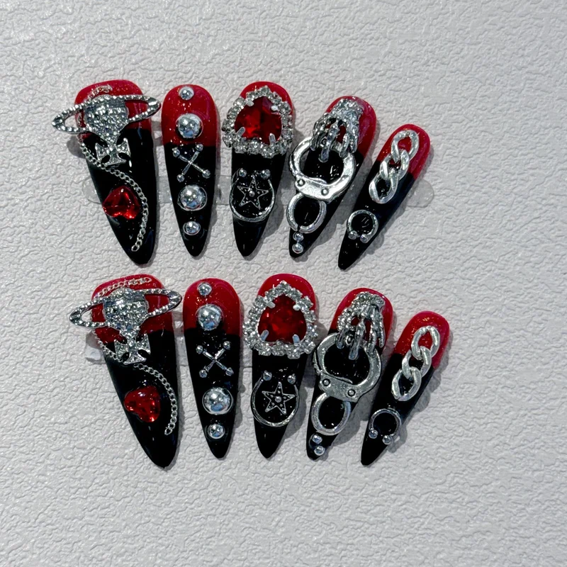 Glamouröse Nagelkunst Verlängerungen