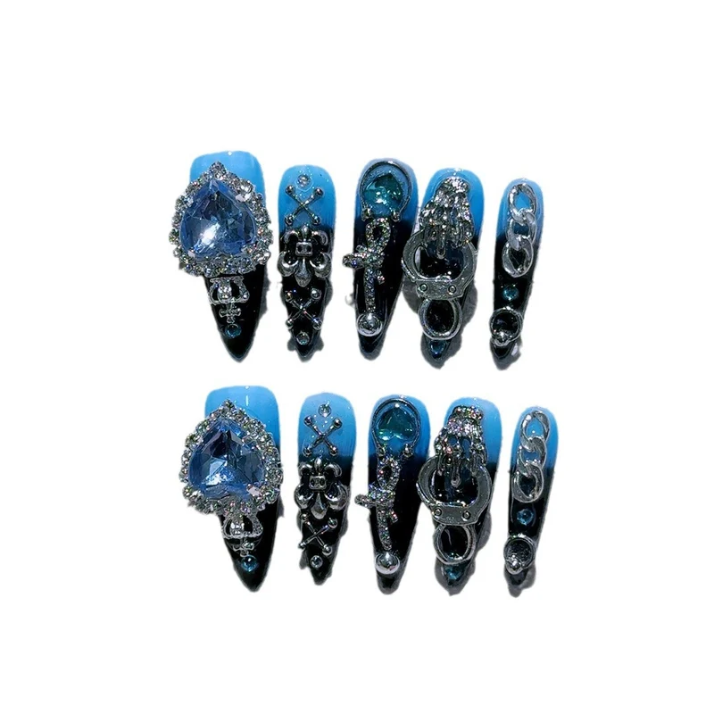 Glamouröse Nagelkunst Verlängerungen