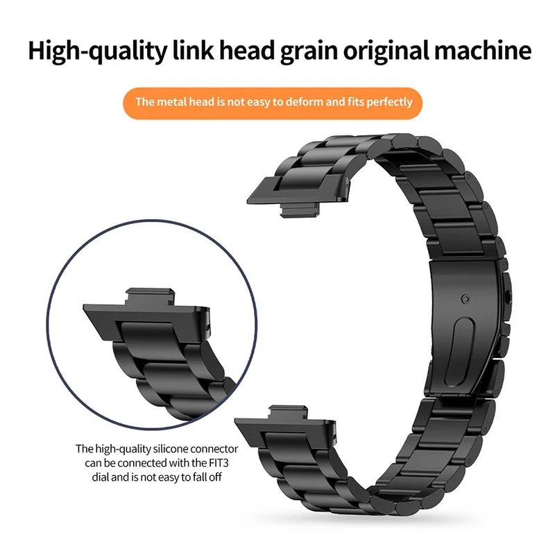 Bemerkenswert Reizvoll Huawei Watch Fit 3 Metall Armband