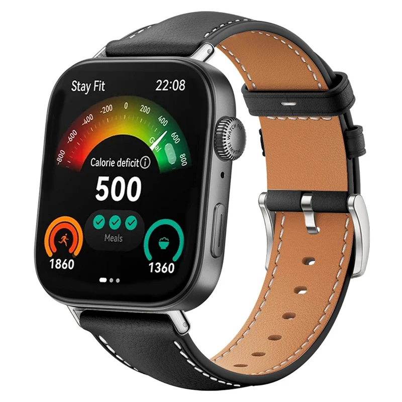 Super Bequem Huawei Watch Fit 3 Echtes Leder Armband