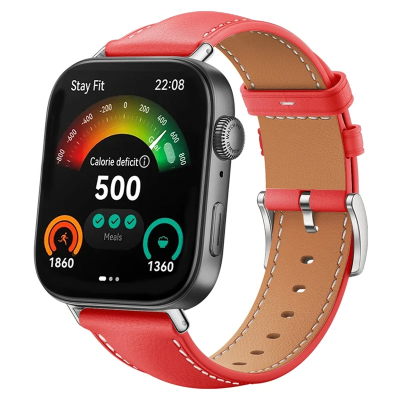Super Bequem Huawei Watch Fit 3 Echtes Leder Armband