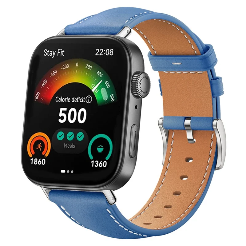 Super Bequem Huawei Watch Fit 3 Echtes Leder Armband