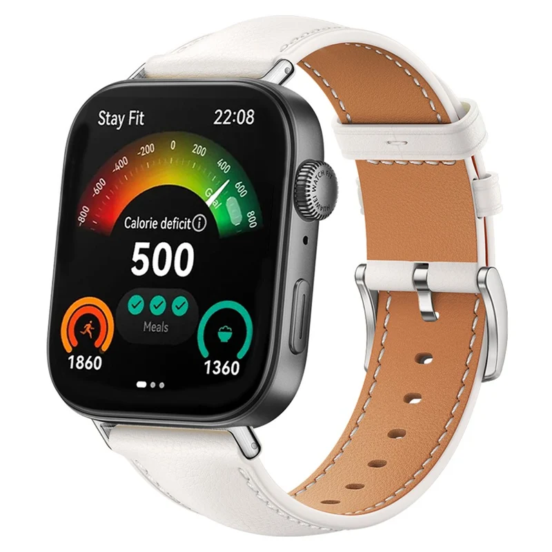 Super Bequem Huawei Watch Fit 3 Echtes Leder Armband