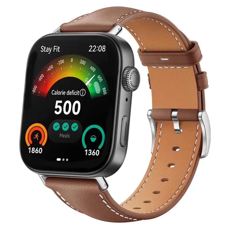 Super Bequem Huawei Watch Fit 3 Echtes Leder Armband