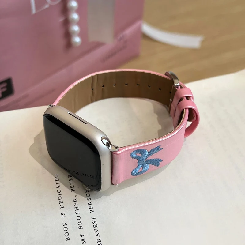 Auffallend Modisch Apple Smartwatch Kunstleder Universell Armband
