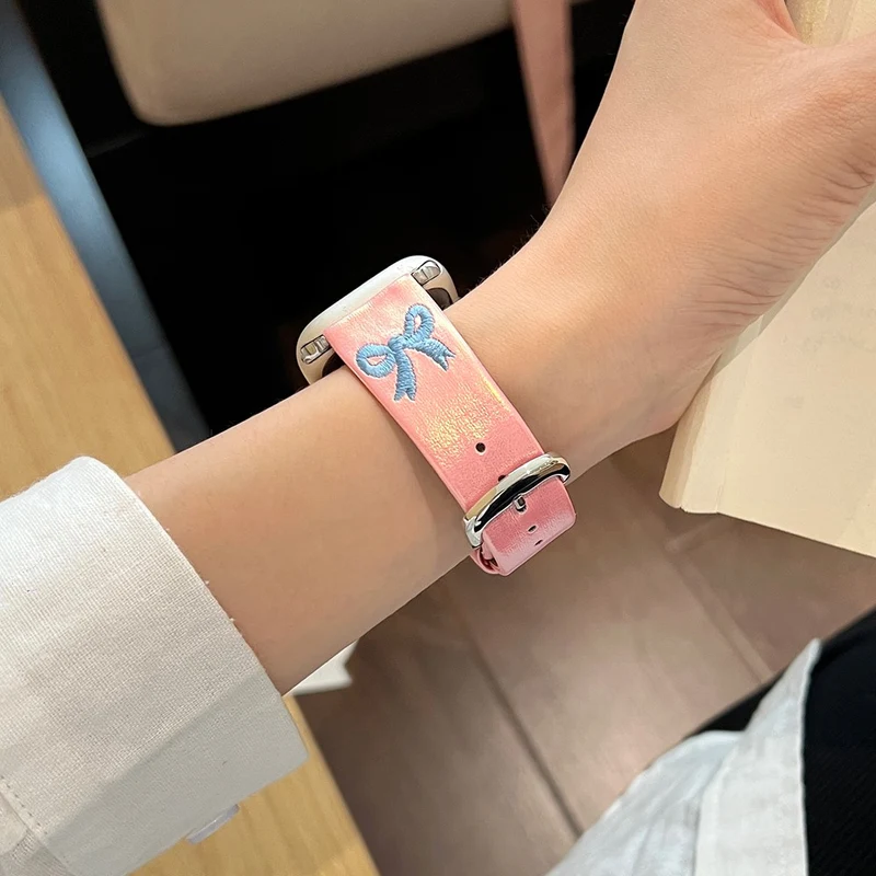 Auffallend Modisch Apple Smartwatch Kunstleder Universell Armband