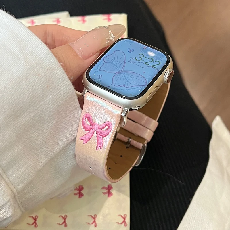 Auffallend Modisch Apple Smartwatch Kunstleder Universell Armband