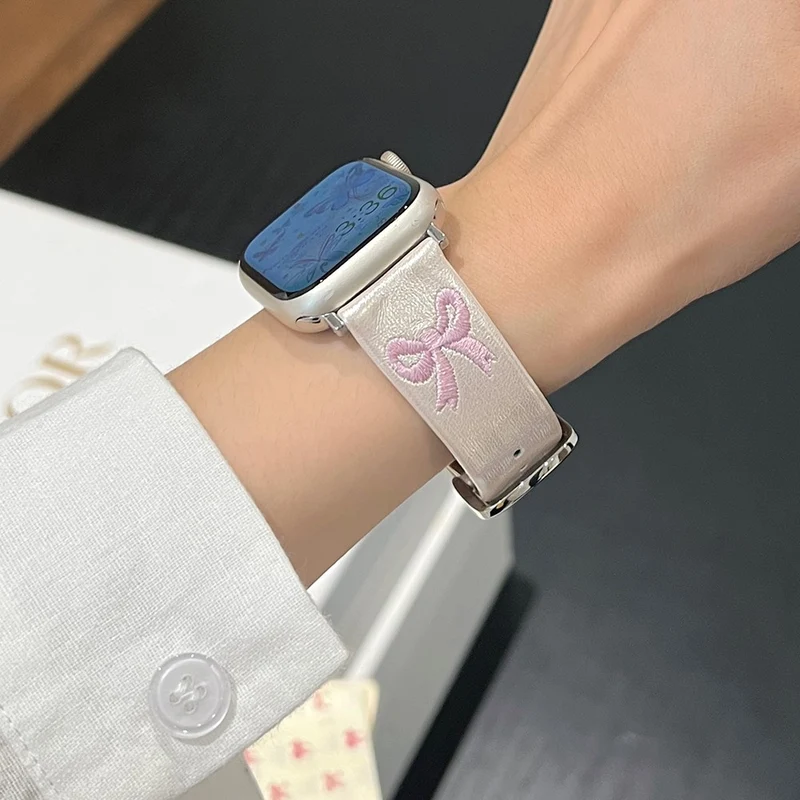 Auffallend Modisch Apple Smartwatch Kunstleder Universell Armband