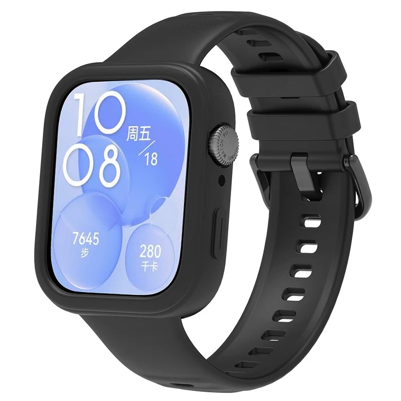 Mega Bequem Huawei Watch Fit 3 Silikon Armband