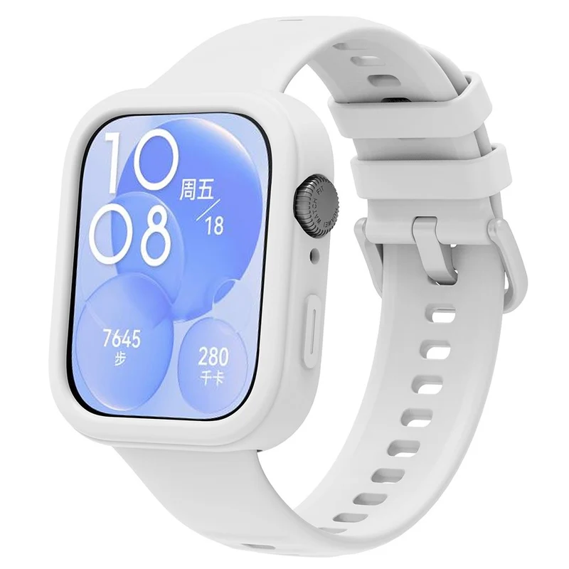 Mega Bequem Huawei Watch Fit 3 Silikon Armband