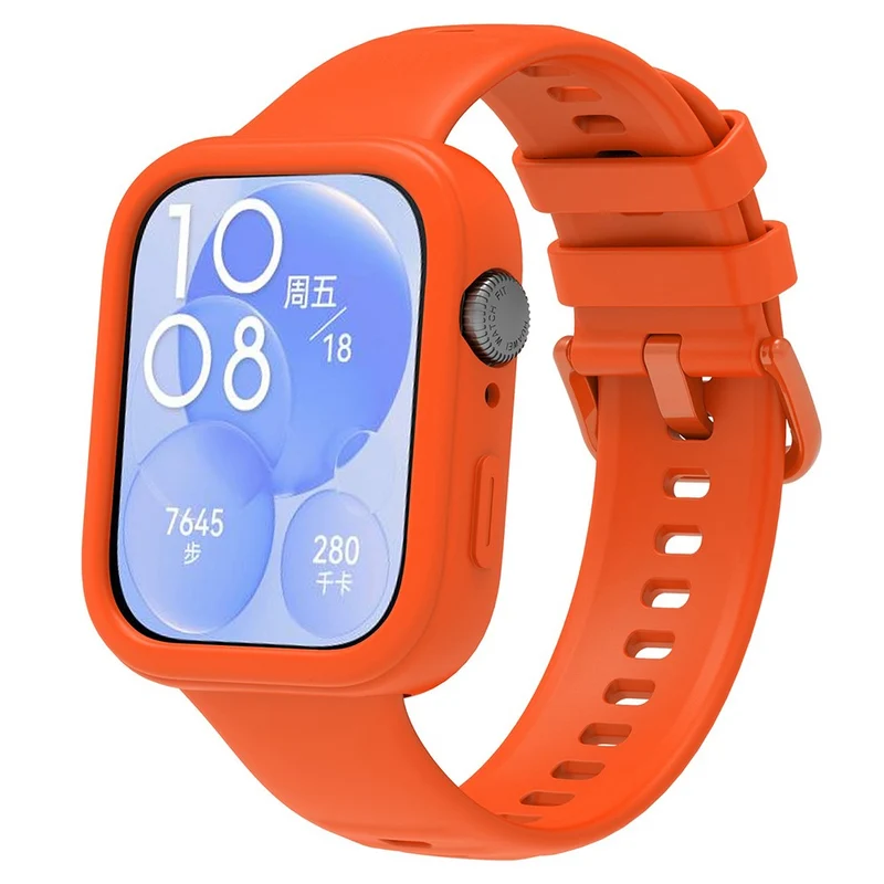 Mega Bequem Huawei Watch Fit 3 Silikon Armband
