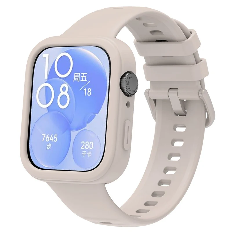 Mega Bequem Huawei Watch Fit 3 Silikon Armband