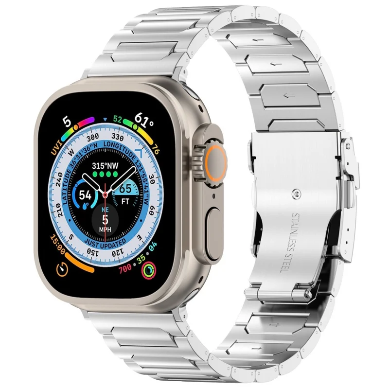 Unglaublich Haltbar Apple Smartwatch Metall Universell Armband