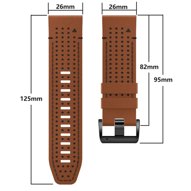 Super Stylisch Garmin Smartwatch Kunstleder Universell Armband