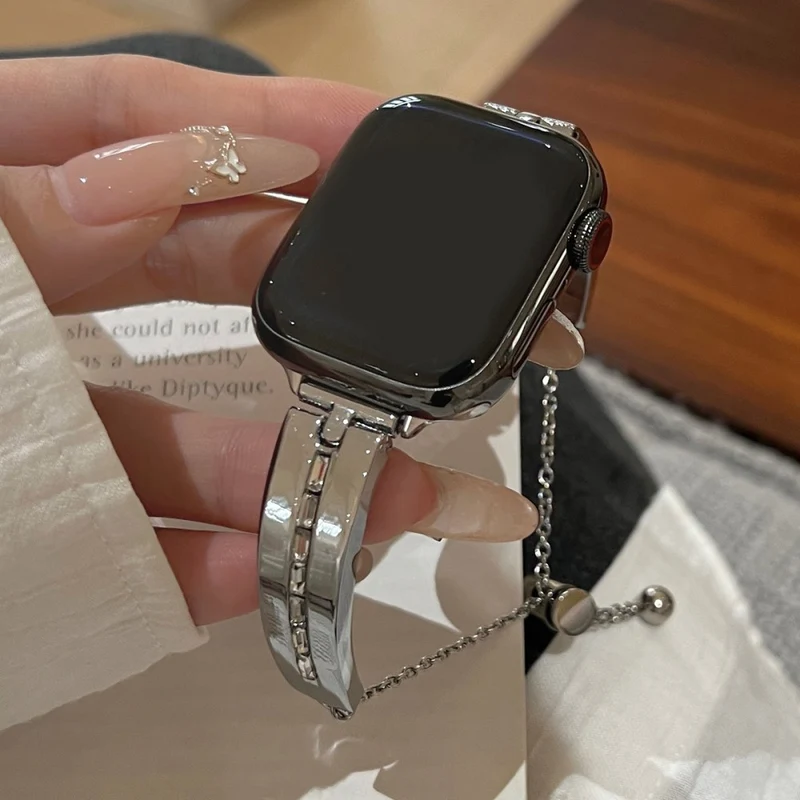 Mega Bequem Apple Smartwatch Metall Universell Armband
