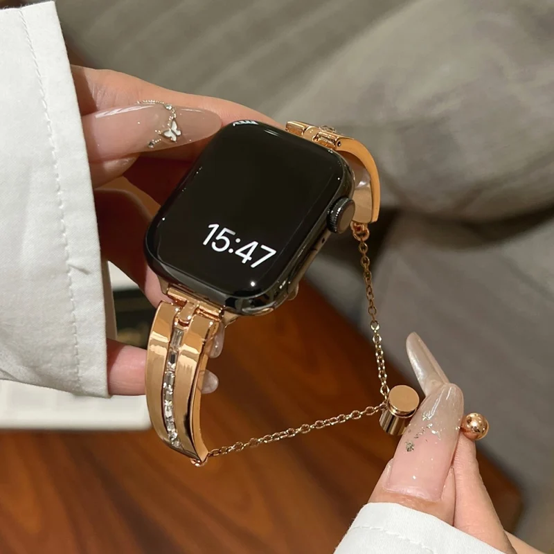Mega Bequem Apple Smartwatch Metall Universell Armband
