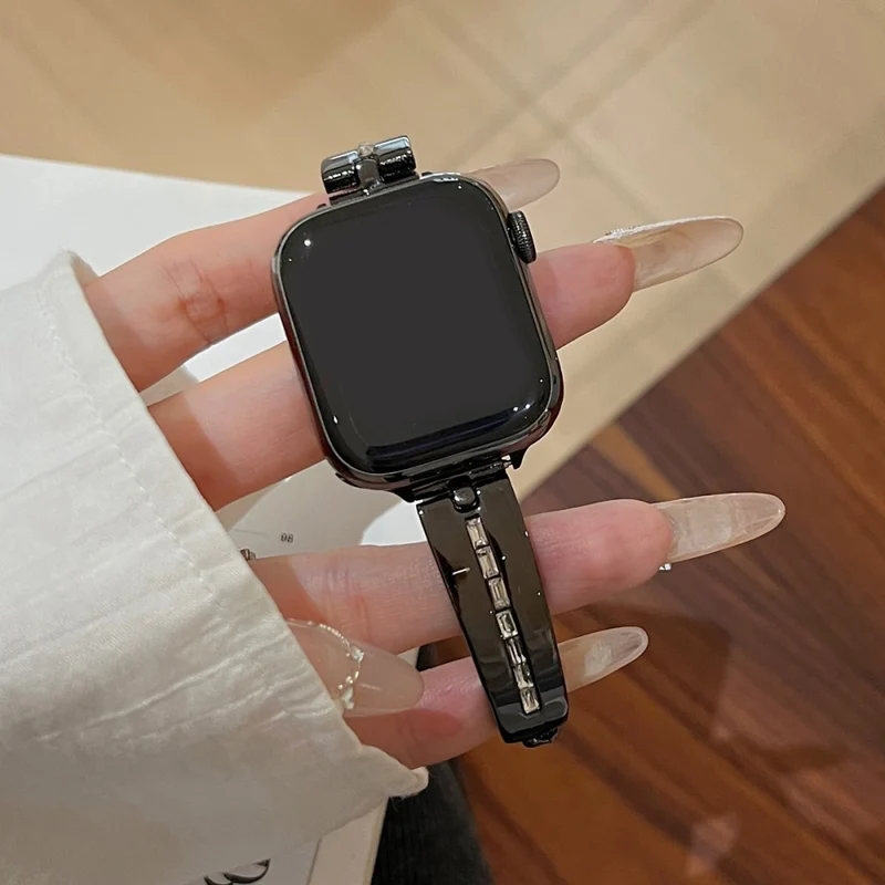 Mega Bequem Apple Smartwatch Metall Universell Armband