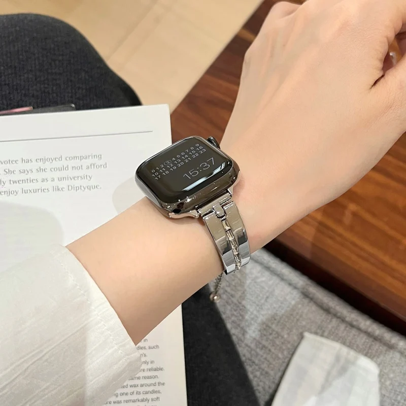 Super Stark Apple Smartwatch Metall Universell Armband