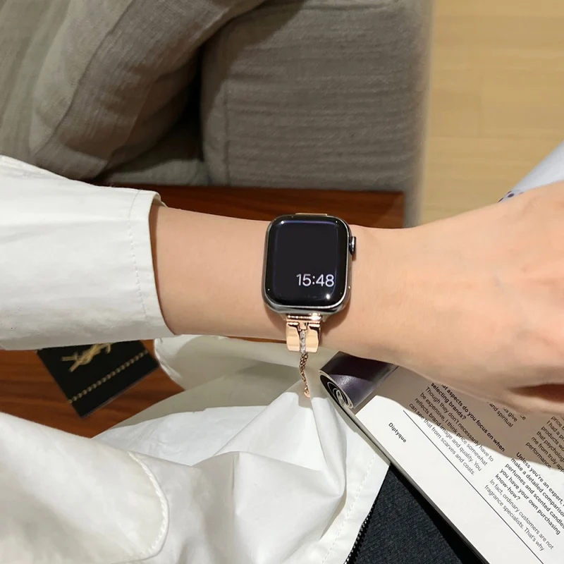 Super Stark Apple Smartwatch Metall Universell Armband