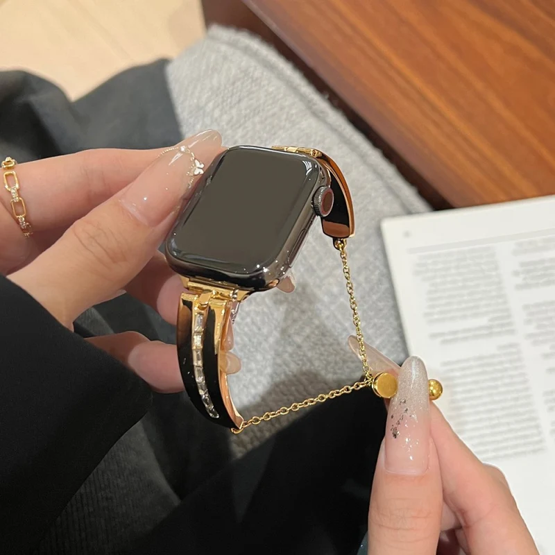 Super Stark Apple Smartwatch Metall Universell Armband