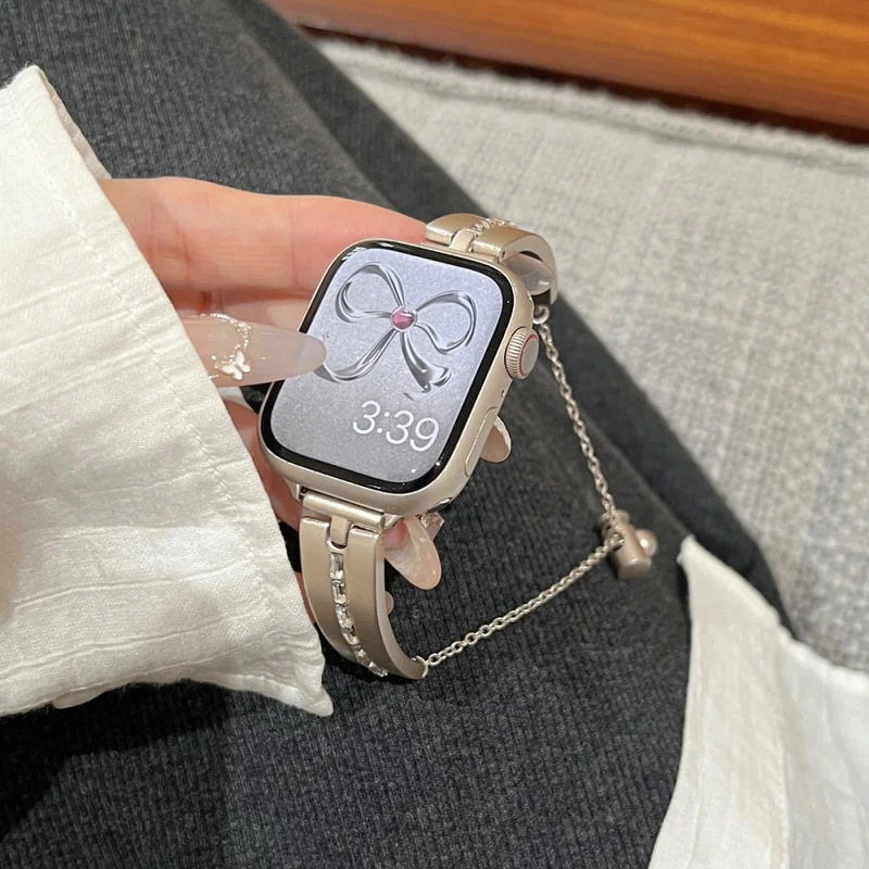 Super Stark Apple Smartwatch Metall Universell Armband