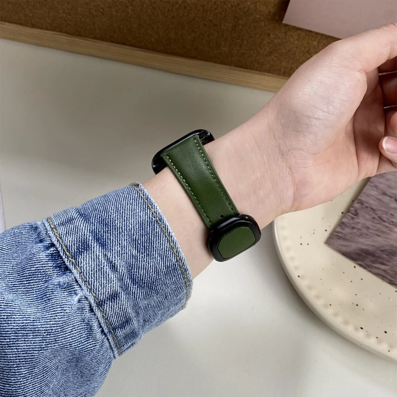 Bequem Apple Smartwatch Echtes Leder Universell Armband