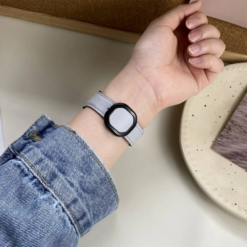 Bequem Apple Smartwatch Echtes Leder Universell Armband