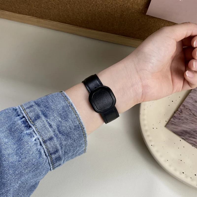 Absolut Angenehm Apple Smartwatch Echtes Leder Universell Armband