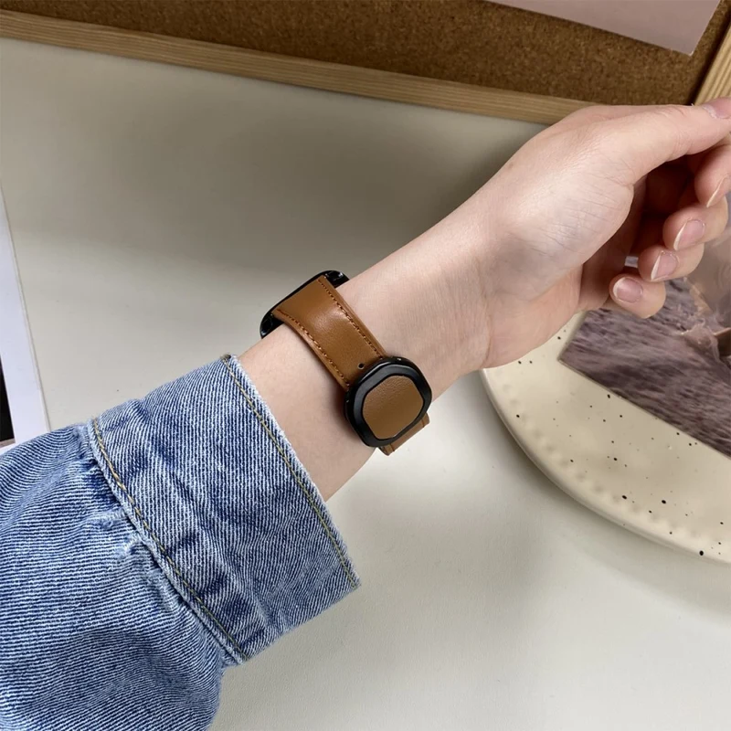 Absolut Angenehm Apple Smartwatch Echtes Leder Universell Armband
