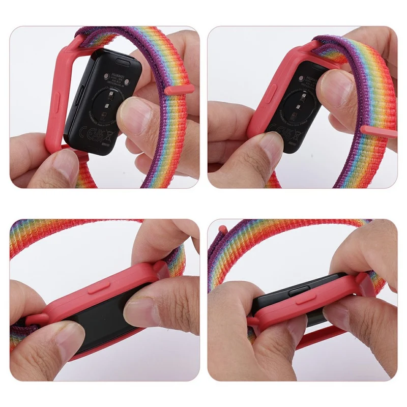 Robust Huawei Band 8 / Huawei Band 9 Nylon Universell Armband