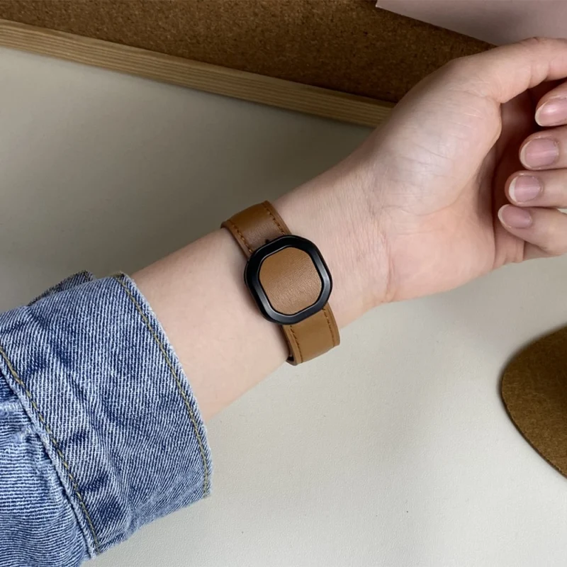 Mega Sympathisch Universell Echtes Leder Universell Armband