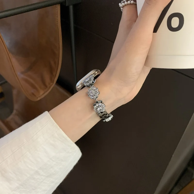 Mega Haltbar Apple Smartwatch Metall Universell Armband