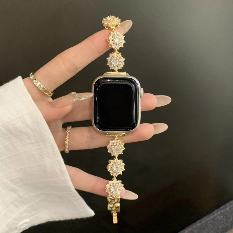 Mega Haltbar Apple Smartwatch Metall Universell Armband